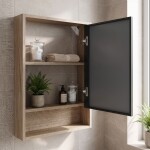 REA - Sada koupelnového nábytku s umyvadlem Luno DB68-60 60CM REA-M0600