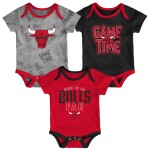 Outerstuff Dětské body Chicago Bulls NBA Game Time Baby Body-Set (3 ks)