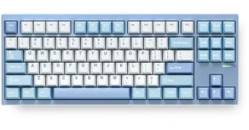 MCHOSE GX87 Lite Matcha Latte V2 modrá / herní bezdrátová klávesnice / mechanická / Matcha Latte V2 / 2.4GHz / US Layout (GX87-A2)