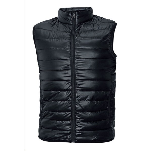 Vesta pánská OISLY, CRV, černá, 100 % nylon, sbalitelná do pytlíku, DOPRODEJ!!! XXL - černá