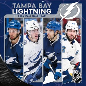 JF Turner Kalendář Tampa Bay Lightning NHL 2025 Wall Calendar