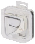 Thalia Taylor White Pearl Black Logo Chrome