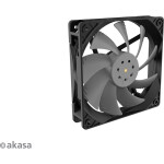 Akasa OTTO SC12 PWM 120mm černá / ventilátor (AK-FN109)