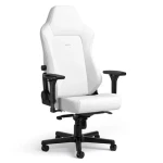 Noblechairs HERO White Edition / Herní židle / syntetická kůže / nastavitelná / pojízdná kolečka / nosnost 150 kg (NBL-HRO-PU-WED)