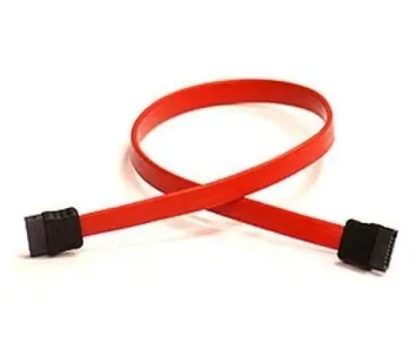 Supermicro Propojovací kabel SATA 7pin-7pin 35cm červený / SATA kabel / plochý / Pb-free (CBL-0061L)