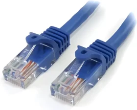 StarTech 45PAT5MBL modrá / Patch kabel / Cat 5e U/UTP / RJ-45 / 5 m (45PAT5MBL)