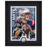 Obraz New England Patriots NFL Drake Maye Artist Proof Silver Coin