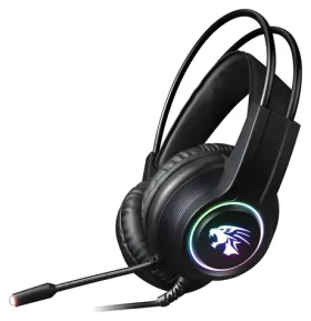 VARR VH8030 černá / Herní sluchátka s mikrofonem / RGB / USB / 2x Jack 3.5 mm (VH8030)