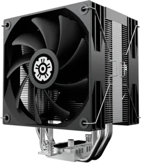 ENERMAX ETS-T41 černá/stříbrná / Chladič CPU / 2× 120 mm PWM / TDP 250 W / AM4+AM5 / LGA1700/1851 (ETS-T41)
