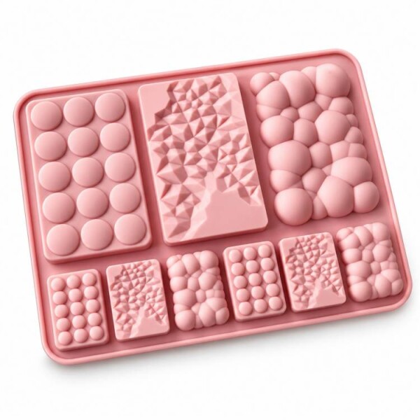 Dortisimo Silikonová forma na čokoládu Tabulky II (na 9 ks) 20 x 15 cm