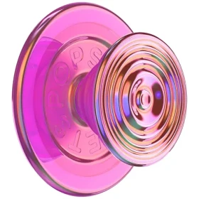PopSockets Round Ripple Iridescent Aviation Opalescent MagSafe růžová / Držák na telefon / MagSafe / stojánek (807218)