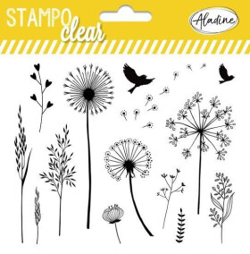 Razítka Stampo Clear - traviny