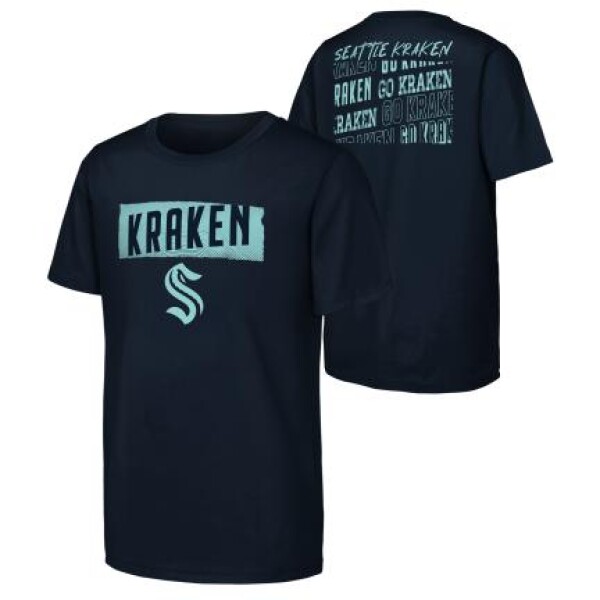 Outerstuff Dětské tričko Seattle Kraken NHL Tale Of The Tape Ss Tee Velikost: Dětské S (6 - 8 let)