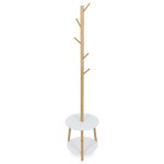 Věšák, bambus, přírodní, DR-N1004 WT