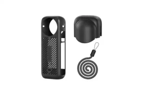 Insta360 X4 / Silikonový chránič a chránič objektivu (černý) (1INST646)