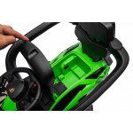 Mamido Dětské odrážedlo auto s vodící tyčí Lamborghini Aventador SV zelené