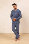PÁNSKÉ PYŽAMO 490 BIG J/25 tmavě modrá 2XL