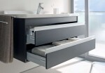 DURAVIT - Ketho Umyvadlová skříňka 48x100x46 cm, 2 zásuvky, lesklá bílá KT664502222