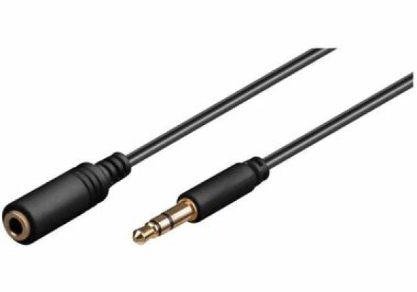 Goobay 97122 prodlužovací slim audio kabel 3-pin 3.5 mm jack 5 m (4040849971228)