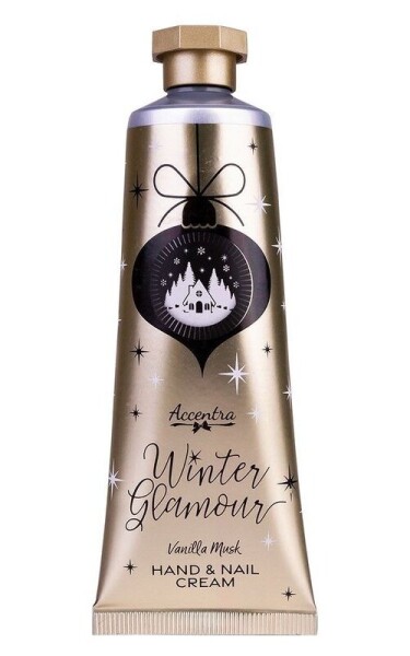 Krém na ruce a nehty Winter Glamour zlatá Vanilka a pižmo 60ml