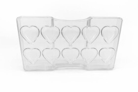 Dortisimo Plastová forma na čokoládu Srdíčko 2
