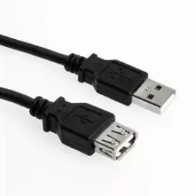 Sharkoon USB-A (M) - USB-A (F) černá / Prodlužovací kabel / USB 2.0 / 0,5 m (4044951015399)