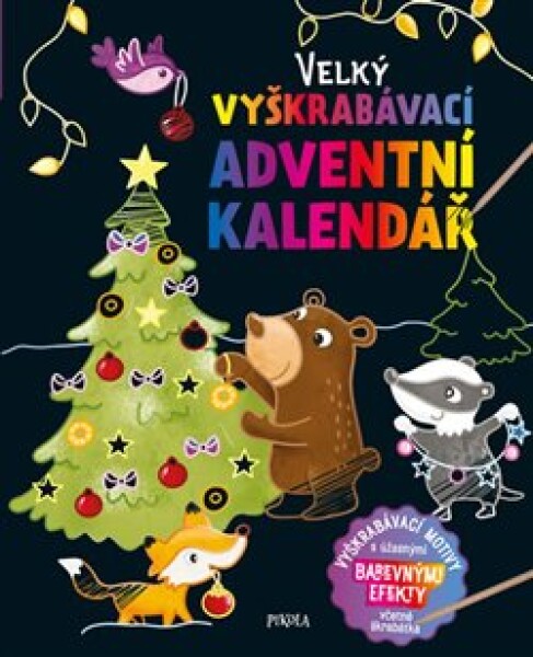 Velký vyškrabávací adventní kalendář, 1. vydání