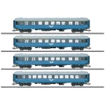 Roco 74030 3dílná sada průběžných vozů ICE 1 Redesign 2005 značky DB-AG Třída 1, třída Avmz 801.0, třída 2, třída Bvmz 8