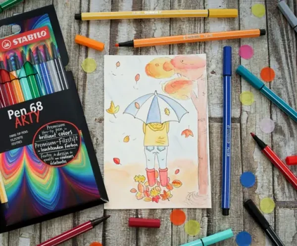 STABILO® Pen 68 - ARTY - 18 ks sada - 18 různých barev (6818-1-20)