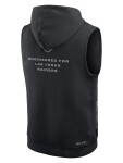 Nike Pánská mikina Las Vegas Raiders NFL 2026 Sideline Standard Issue Sleeveless Hoodie Velikost: 2XL