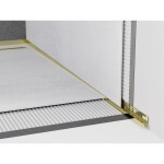 MEXEN - Line-B spádová lišta nástěnná 120 cm pravá, zlato 185002120R