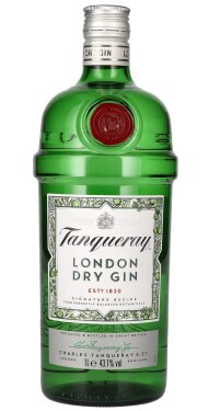 Tanqueray Export Strength London Dry Gin 43,1% 1 l (holá lahev)