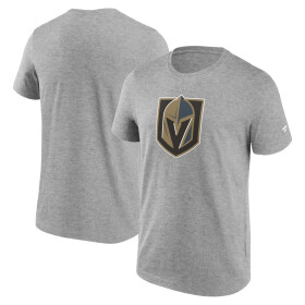 Fanatics Pánské tričko Vegas Golden Knights Primary Logo Graphic T-Shirt Sport Gray Heather Velikost: