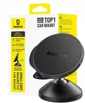 Baseus GoTrip DC1 černá / Držák telefonu do auta / MagSafe / palubní deska a čelní sklo (6932172692308)