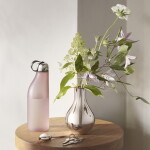 Georg Jensen Lahev na pití Sky Rose 500 ml, růžová barva, kov, plast