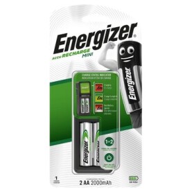Energizer nabíječka - Mini AA + 2xAA Power Plus 2000 mAh (7638900421439)
