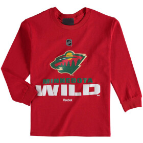 Reebok Dětské tričko Minnesota Wild NHL Clean Cut Velikost: Dětské XL (14 - 16 let)