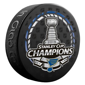 Puk St. Louis Blues Fanatics Authentic Unsigned 2019 Stanley Cup Champions Logo Hockey Puck