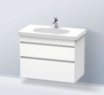 DURAVIT - D-Code Umyvadlo Med, 85x48 cm, s 1 otvorem pro baterii, alpská bílá 03528500002