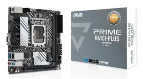 ASUS PRIME H610I-PLUS-CSM / Základní deska / Socket 1700 / Intel H610 / DDR5 / mini-ITX (90MB1GB0-M0EAYC)