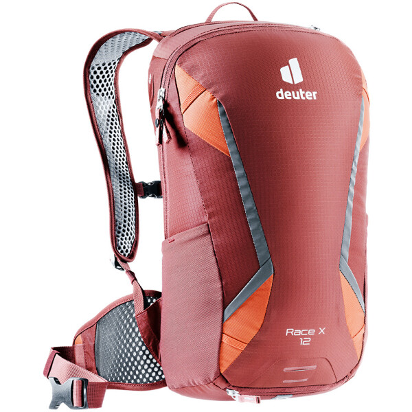 Batoh Deuter Race X 12L redwood-paprika