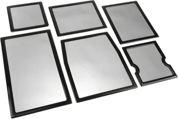 DEMCiflex Cooler Master HAF XM černá / Sada prachových filtrů / magnetické (DF0120)