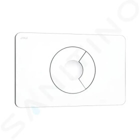 JIKA - Modul Ovládácí tlačítko PL9, Dual Flush, bílá H8936760000001