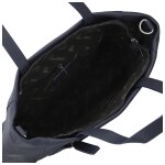 Módní dámská koženková kabelka na rameno Lamia, tmavě modrá