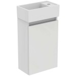 IDEAL STANDARD - Eurovit+ Skříňka s umývátkem, 55x35x20 cm, 1 dvířka, lesklá bílá R0569WG