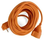 ENTAC prodlužovací kabel 10 m oranžová / Prodlužovací kabel / IP20 / 3680 W / zástrčka typ F (ESECG1.5-10-O)