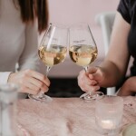 Bella Rose Sklenice na víno Problem Solved, čirá barva, sklo, 350 ml