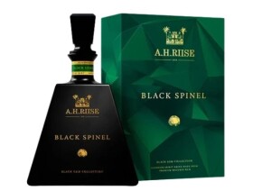 A. H. Riise Black Spinel 46,1% 0,7 l (dárková kazeta)