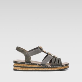 Sandály Rieker 62949-45 Materiál/-Syntetický