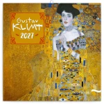 NOTIQUE Poznámkový kalendář Gustav Klimt 2027 / 30 x 30 cm